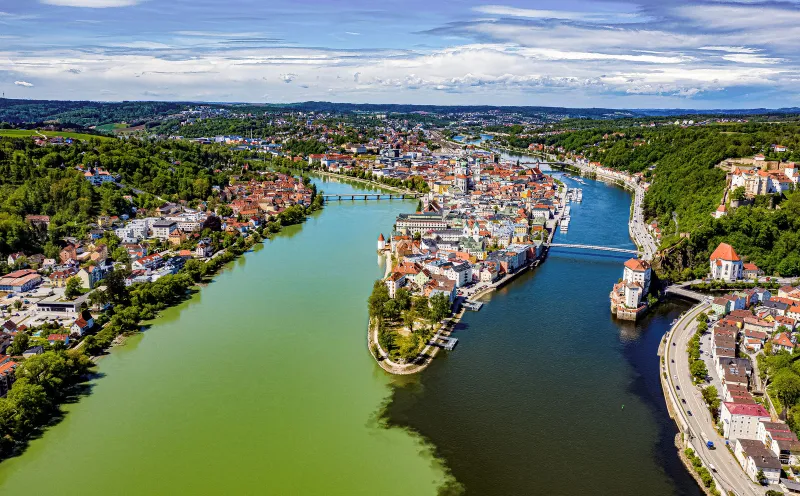 Drei-Flüsse-Stadt Passau