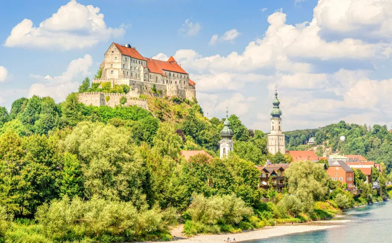 Burg in Burghausen