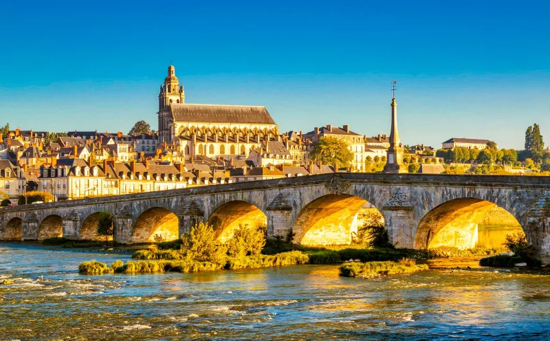 Abendstimmung in Blois