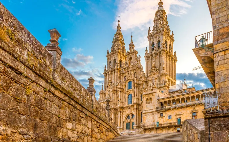 Santiago de Compostela, Jakobsweg, Spanien