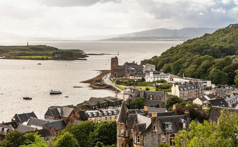 Blick auf Oban