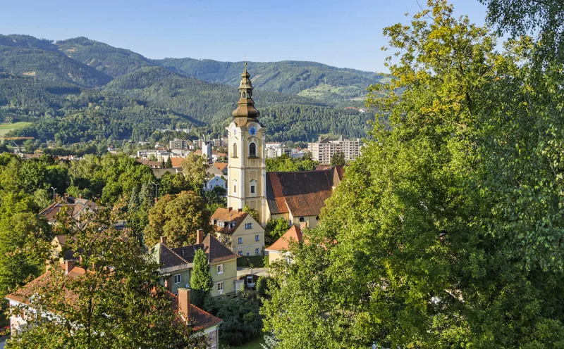 Leoben, Berge