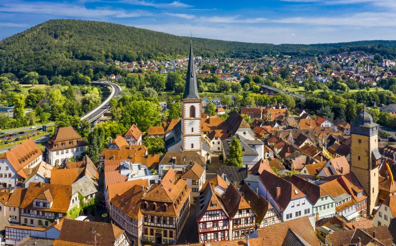 Lohr am Main, Altstadt