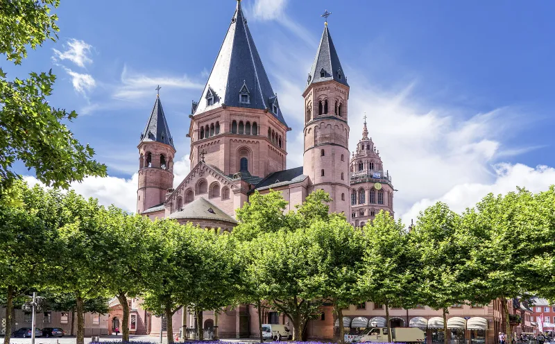 Blick auf den Mainzer Dom