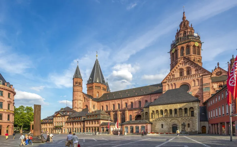 Mainz, Dom, Domplatz