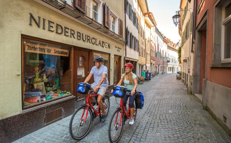 Radeln Altstadt Konstanz Niederburg