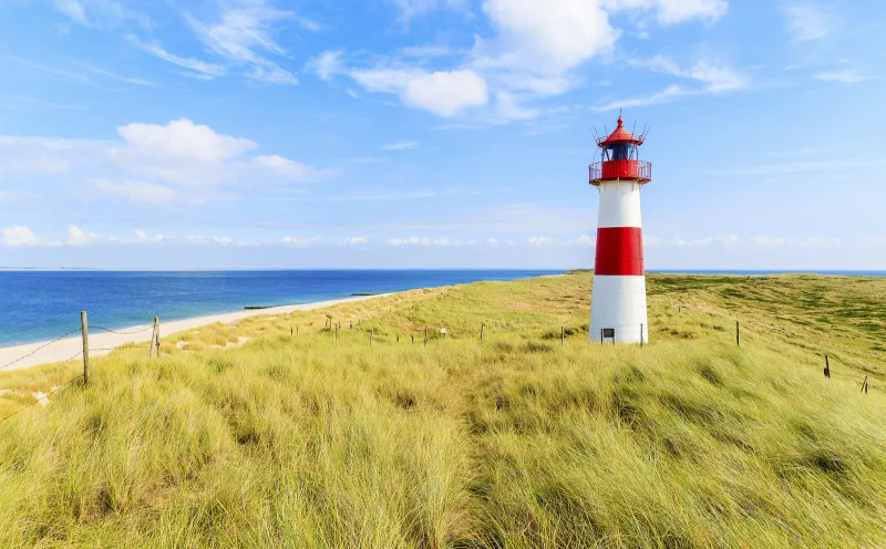 Leuchtturm List Ost auf der Insel Sylt