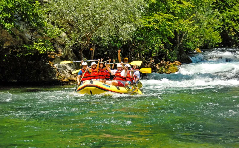 Rafting, Cetina