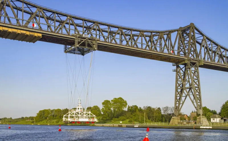 Eisenbahnhochbrücke Rendsburg