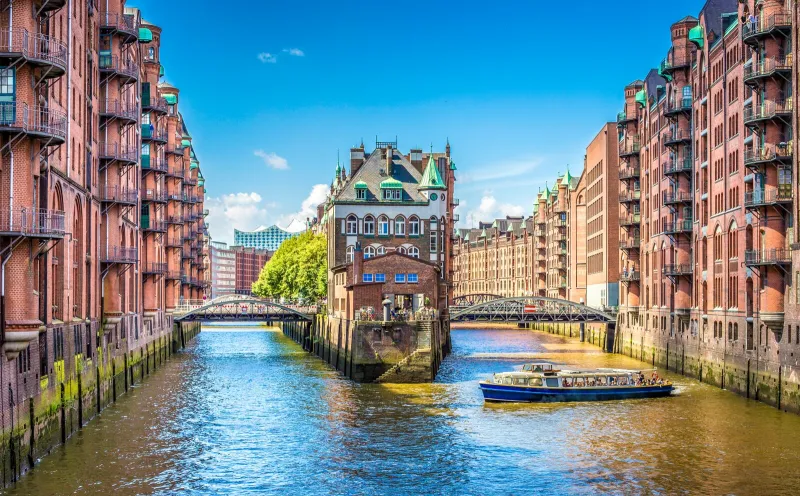 Die Hamburger Speicherstadt