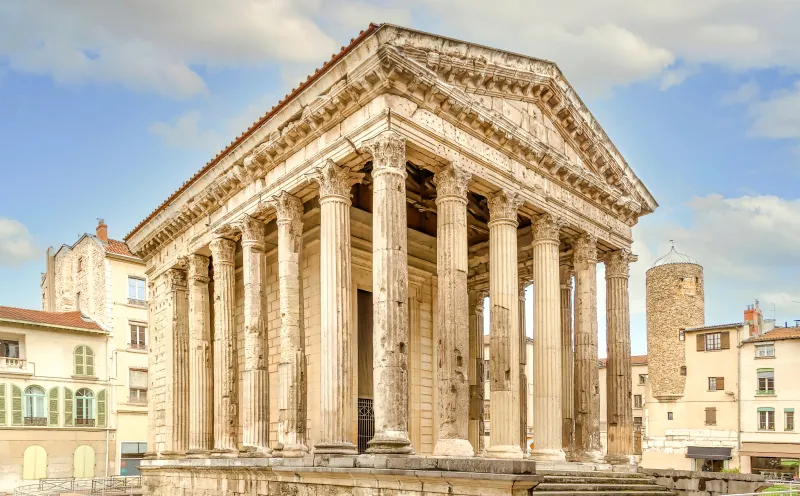 Tempel des Augustus und der Livia in Vienne