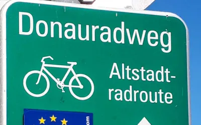 Donauradweg, Altstadtroute