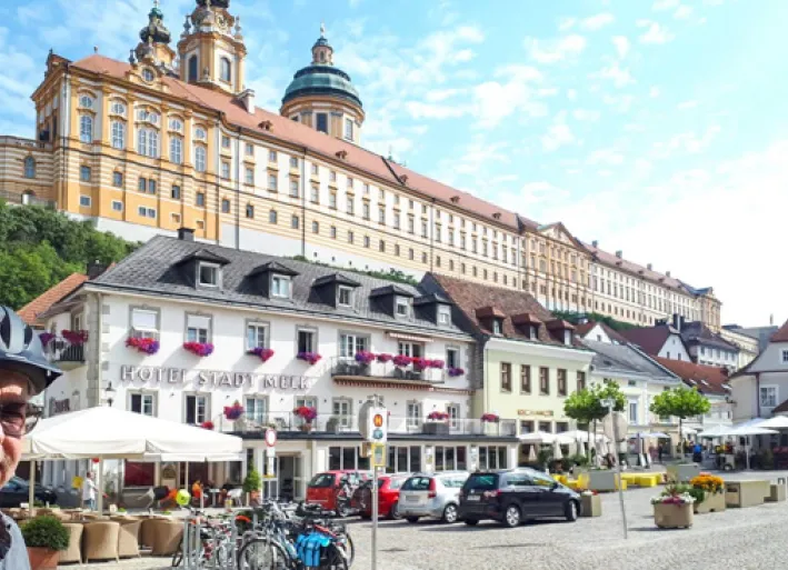 Stift Melk und Hotel Stadt Melk