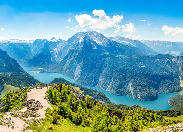 Blick auf den Königssee