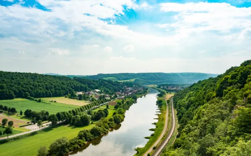 Radreisen an der Weser