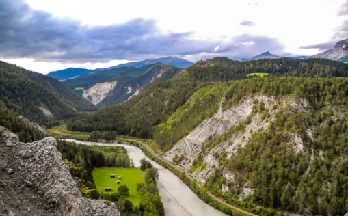 Rhein-Radtour in der Schweiz