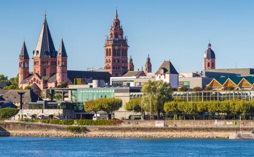 Flusskreuzfahrt auf dem Rhein mit dem Rad