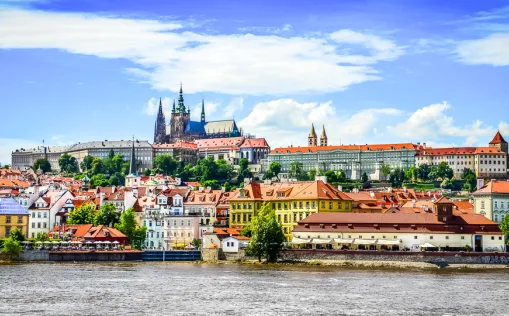 Radreise an der Elbe von Prag nach Dresden