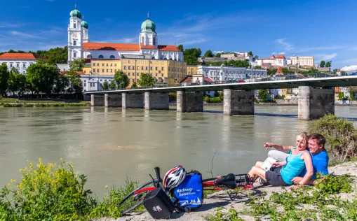 Radtour an der bayerischen Donau