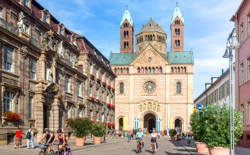 Radtour an der Deutschen Weinstraße