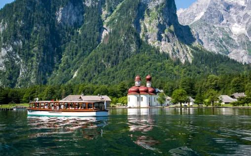 Radtour vom Chiemsee zum Königssee