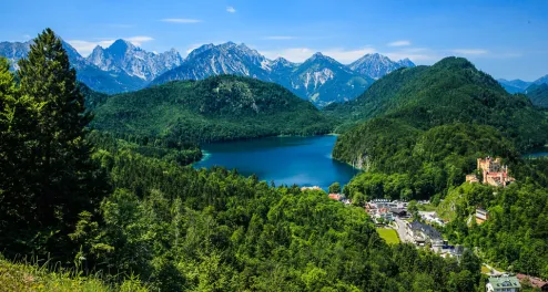 Radreise vom Bodensee zum Königssee