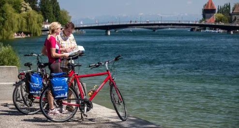 Radtour um den Untersee und zum Rheinfall